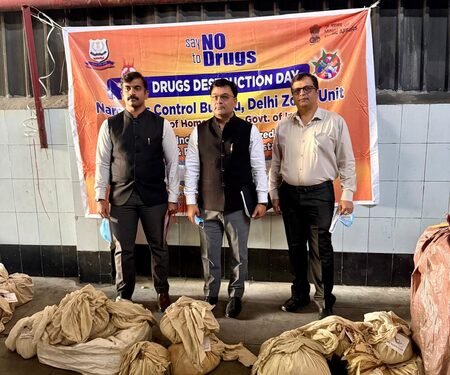 NCB destroys 408 kg drugs valued at Rs 212 crore
