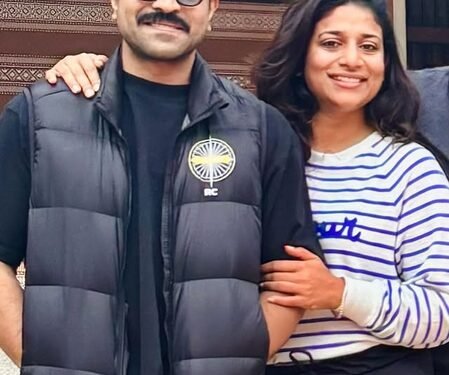 Sushmita Konidela wishes Ram Charan on birthday; says “He is our strength”