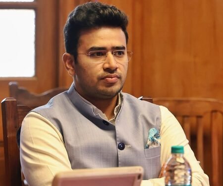 ‘Biggest achievement of this govt’: Tejasvi Surya targets K’taka govt over IPL ticket row