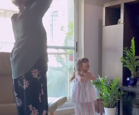 Bipasha Basu gives a cute glimpse of baby girl Devi dancing her heart out with Nani ‘Mumu Ma’