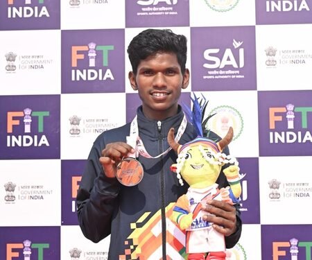 KITG 2026: How a self-taught Suraj Mashi bagged men’s 5000m silver with borrowed spikes