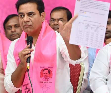 BJP shows animosity towards Telangana: KTR​