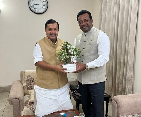 Committed to working for youth development and growth of sport, says Leander Paes, after joining BJP