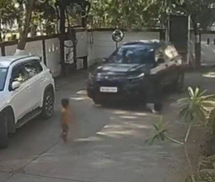 Minor girl run over by car in MP’s Indore; suffers severe injuries