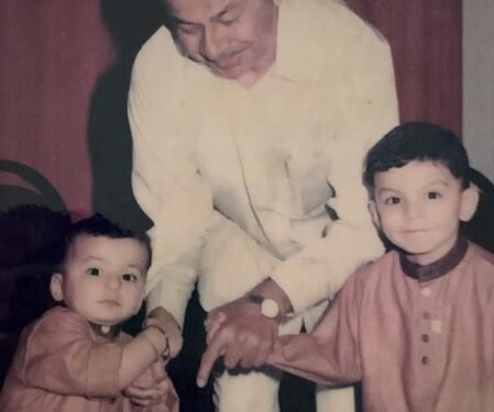 Veer Pahariya wishes brother Shikhar on birthday with childhood pics featuring grandfather Sushil Kumar Shinde