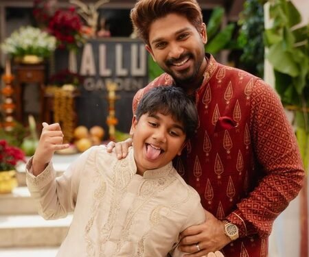 Allu Arjun wishes the ‘love of his life’ Allu Ayaan on his birthday, calls him a vibe