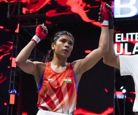 Asian Boxing C’ships: India assure three medals as Nikhat, Priya, Preeti enter SF