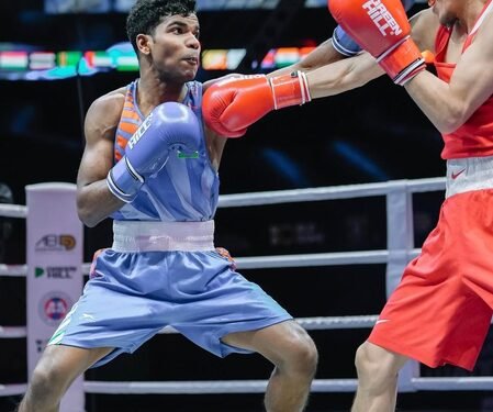 Asian Boxing C’ships: Vishvanath Suresh stuns World No. 1; Ankushita, Narender advance to semis (ld)