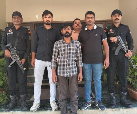 Gujarat: Pakistani gangster Shehzad Bhatti’s associate held in Punjab grenade case