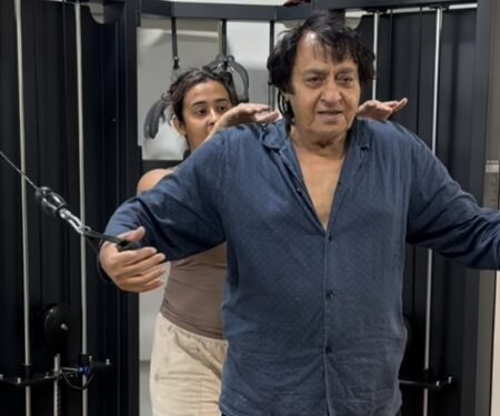 Ranjeet aces gym exercise at 84, takes cue from his villain days of holding heroines in movies