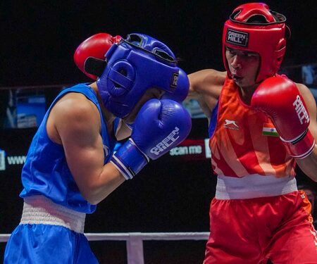 Asian Boxing C’ship: Preeti downs Paris Olympics bronze medallist Aeji Im to reach final; Priya, Arundhati advance