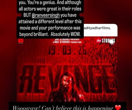 Virat Kohli calls Dhurandhar: The Revenge a ‘cinematic experience’; Aditya Dhar responds with gratitude