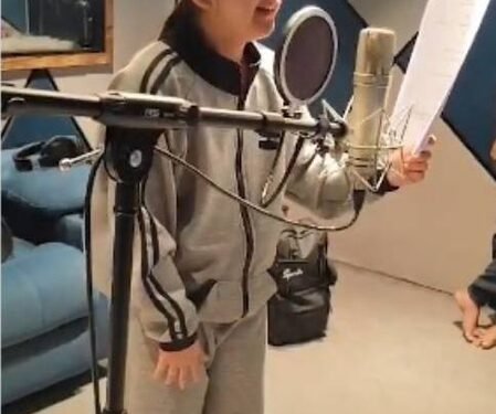 Baby Kiara Khanna begins dubbing for Virat Karrna’s pan Indian film ‘Nagabandham’