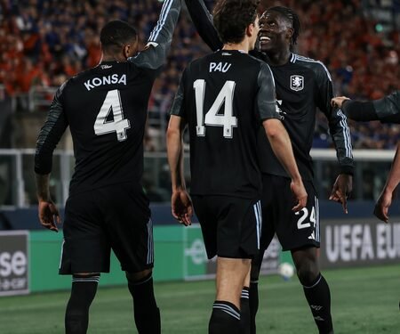 Europa League: Watkins strikes twice as Villa beat Bologna in QF first leg