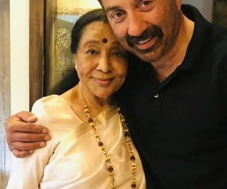 Sunny Deol says Asha Bhosle will live through her voice