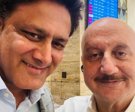 Anupam Kher meets Anil Kumble: Graceful, grounded and full of quiet dignity