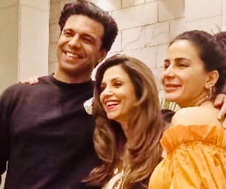 Lillete Dubey enjoys ‘gup shup’, celebrating ‘Zen hero’ Rajeev Siddhartha in Delhi trip