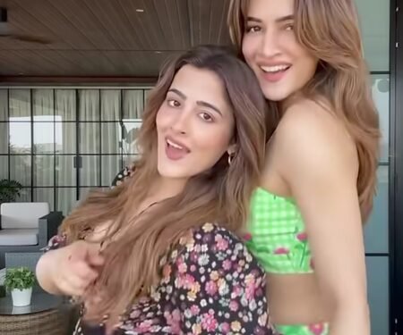 Rashmika Mandanna says she wants to be a part of Kriti Sanon, Nupur Sanon’s fun dance on ‘Jab Talak’