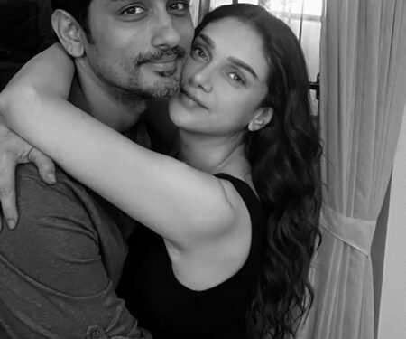 Aditi Rao Hydari wishes Happy birthday to her ‘manicorn’ Siddharth as he turns a year older