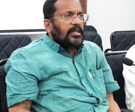 Kerala minister visits Wayanad rehab project site amid cracks in new homes