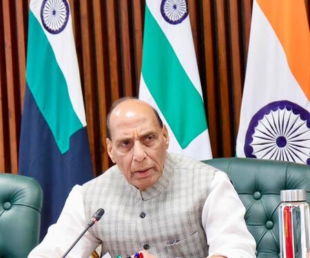 Rajnath Singh-led 4th IGoM reviews West Asia developments; calls situation ‘uncertain and volatile’