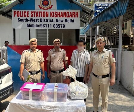 Delhi Police bust ganja supply network, three arrested with over 3 kg contraband