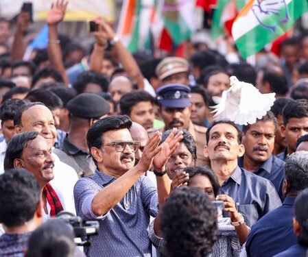 On last day, Stalin asks voters to support DMK alliance to protect TN’s rights, culture, growth