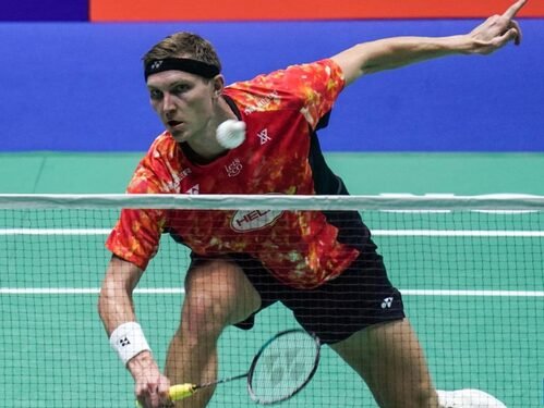 ‘An honour to share the court’: Christie leads tributes after Axelsen retires