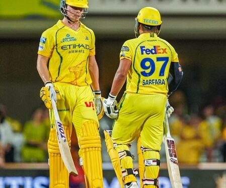 IPL 2026: Samson, Mhatre, and Brevis guide CSK to 192/5 against KKR