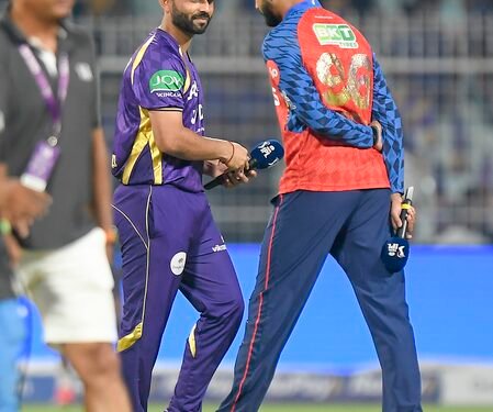 IPL 2026: Saini, Powell come replace Chakravarthy, Narine as KKR elect to bat against PBKS