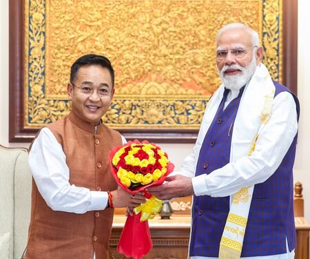 PM Modi writes to CM Tamang on Statehood Day, recalls fond memories of Sikkim visit