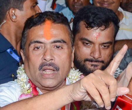 Don’t adopt Trinamool culture of post-poll violence after victory: Suvendu Adhikari to party workers