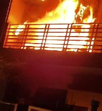 AC blast triggers massive fire in Greater Noida house; no casualties reported