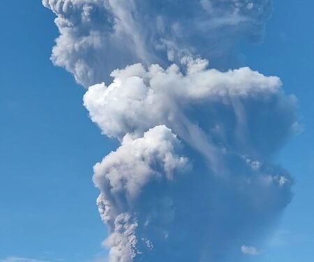 Indonesia’s Dukono volcano erupts, spewing ash 5,000 metres above peak