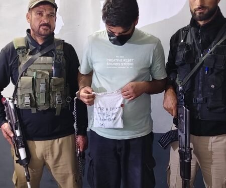 Drug peddler arrested in J&K’s Anantnag, ‘charas’ recovered during checking