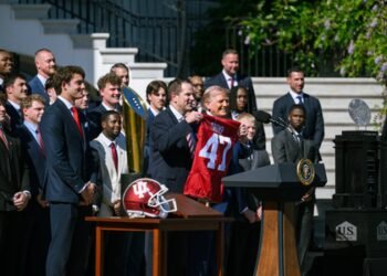 White House honors ‘undefeated champion’ Indiana University Hoosiers