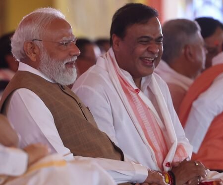 PM Modi congratulates Himanta Biswa Sarma, calls him ‘wonderful administrator’
