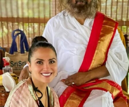 Lara Dutta wishes Gurudev Sri Sri Ravi Shankar on his 70th birthday, shares heartwarming moments