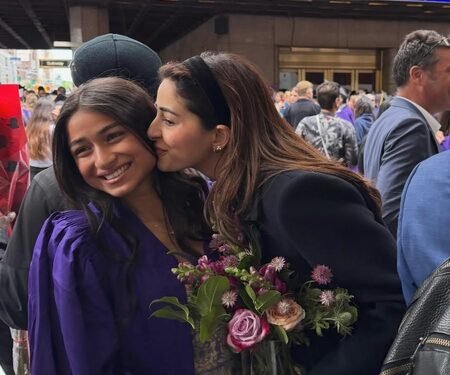 Ananya Panday expresses pride as her ‘Chuchu’ Rysa Panday graduates, shares fun family moments from New York
