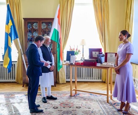 ‘Reflects enduring cultural bonds’: PM Modi, Swedish PM Kristersson celebrate Tagore’s legacy