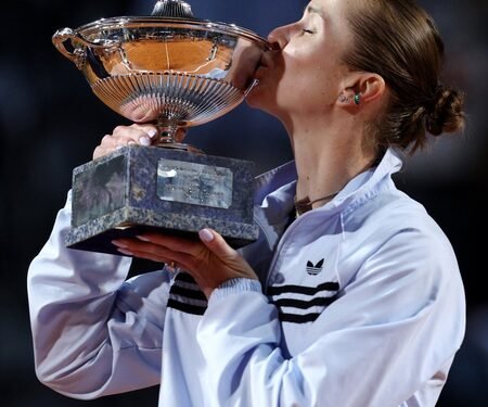 Svitolina beats Gauff to win third Italian Open title