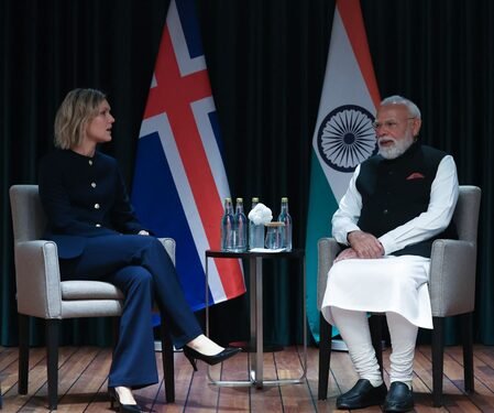 PM Modi, Iceland counterpart Frostadottir discuss strengthening cooperation in clean energy, fisheries