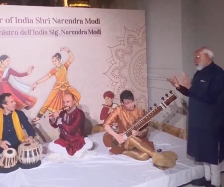 ‘Indian music getting very popular’: PM Modi on Italian artists performing Hamsadhwani raga
