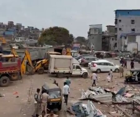 Demolition, debris cleaning continues in Mumbai’s Garib Nagar; cops round up more accused