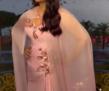 Aishwarya Rai Bachchan turns heads in her second look at Cannes 2026, opts for dreamy pink ensemble
