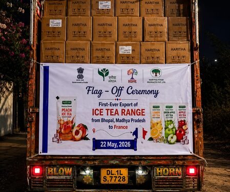 1st shipment of flavoured iced tea sent from Bhopal to Switzerland: Piyush Goyal