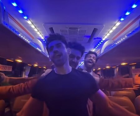 Rithvik Dhanjani, Avinash Mishra, Karan Wahi groove to SRK’s track ‘Woh Ladki Jo’