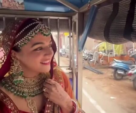 Wamiqa Gabbi marks 1 year of ‘Bhool Chuk Maaf’ with a special ride