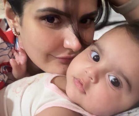 Zareen Khan calls niece Aizel ‘love at first sight’ as she celebrates her 1st birthday