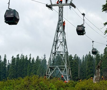 After major technical snag, Kashmir’s Gulmarg Gandola to resume operations on June 2